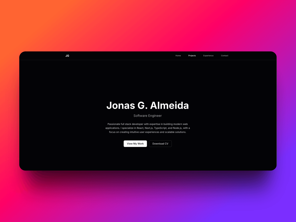 Portfolio Website